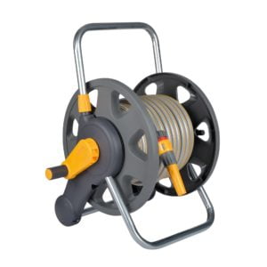Hozelock 2 in 1 Assembled Reel+25m M/P+ fittings/nozzle