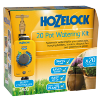 Hozelock 20 Automatic Pot Watering Kit with Select Timer