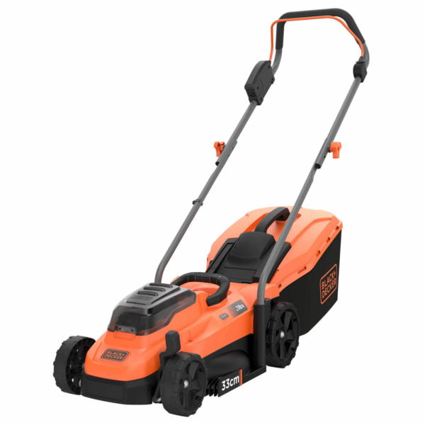 Black and Decker BCMW3318 36v Cordless Rotary Lawnmower 330mm 2 x 2ah Li-ion Charger