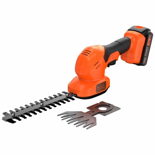 Black and Decker BCSS18 18v Cordless Shrub Shears 1 x 2ah Li-ion Charger