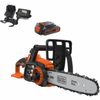 Black and Decker GKC1825L 18v Cordless Chainsaw 250mm 1 x 2ah Li-ion Charger