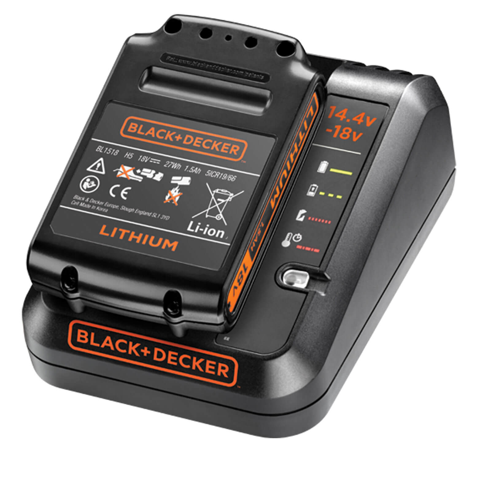 Black and Decker Genuine BDC1A15 18v Cordless Li ion Battery