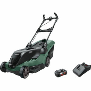 Bosch ADVANCEDROTAK 36-650 36v Cordless Rotary Lawnmower 420mm 1 x 4ah Li-ion Charger