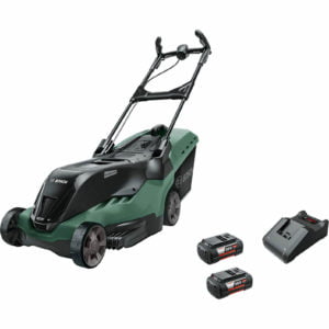 Bosch ADVANCEDROTAK 36-650 36v Cordless Rotary Lawnmower 420mm 2 x 4ah Li-ion Charger