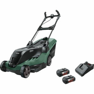 Bosch ADVANCEDROTAK 36-750 36v Cordless Rotary Lawnmower 460mm 2 x 4ah Li-ion Charger