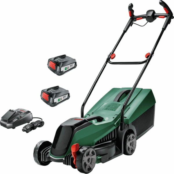 Bosch CITYMOWER 18-32 18v Cordless Rotary Lawnmower 320mm 2 x 2.5ah Li-ion Charger