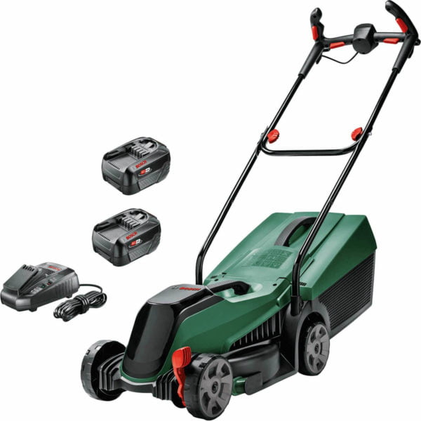 Bosch CITYMOWER 18-32 18v Cordless Rotary Lawnmower 320mm 2 x 4ah Li-ion Charger