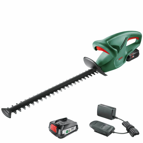 Bosch EASYHEDGECUT 18-45 18v Cordless Hedge Trimmer 450mm 2 x 2.5ah Li-ion Charger