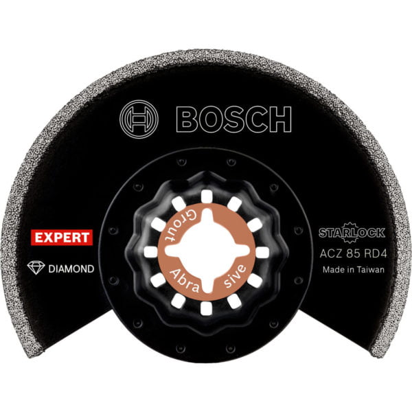 Bosch Expert ACZ 85 RD4 Abrasive and Grout Oscillating Multi Tool Segment Saw Blade 85mm Pack of 10