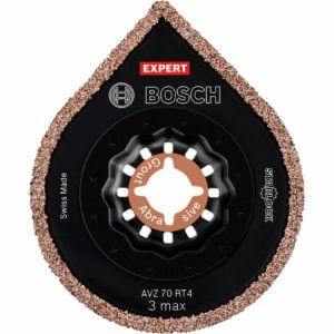 Bosch Expert AVZ 70 RT4 Abrasive and Grout Oscillating Multi Tool Removal Blade 70mm Pack of 1