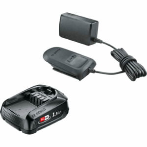 Bosch Genuine 18v Cordless Li-ion Battery 1.5ah and Charger Set 1.5ah