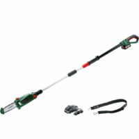 Bosch UNIVERSALCHAINPOLE 18v Cordless Telescopic Pole Tree Pruner 200mm 1 x 2.5ah Li-ion Charger