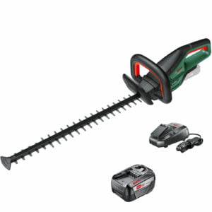 Bosch UNIVERSALHEDGECUT 18V-50 18v Cordless Hedge Trimmer 500mm 1 x 6ah Li-ion Charger