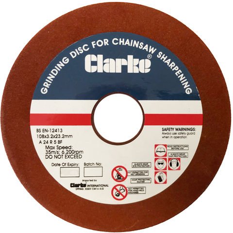 Clarke Clarke ECSS2 Electric Chainsaw Sharpener Replacement Grinding Disc