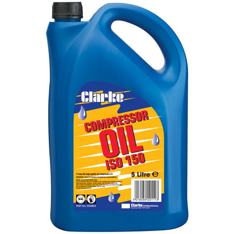 Clarke Clarke ISO 150 (SAE40) 5L Long Life Compressor Oil