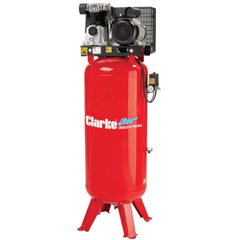 Clarke Clarke VE15C150 14cfm 150Litre 3HP Industrial Vertical Air Compressor (230V)