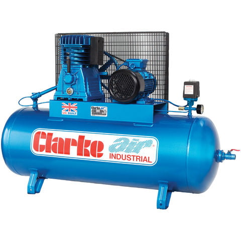 Clarke Clarke XE36C200 (WIS) 30cfm 200Litre 7.5HP Industrial Air Compressor (400V)