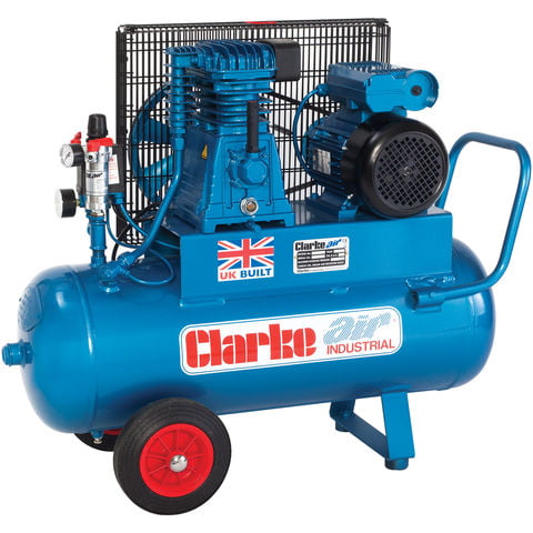 Clarke Clarke XEP15/50 (OL) 14cfm 50Litre 3HP Portable Industrial Air Compressor (110V)