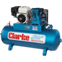 Clarke Clarke XP15/150 15cfm 150Litre 6.5HP Petrol Industrial Air Compressor