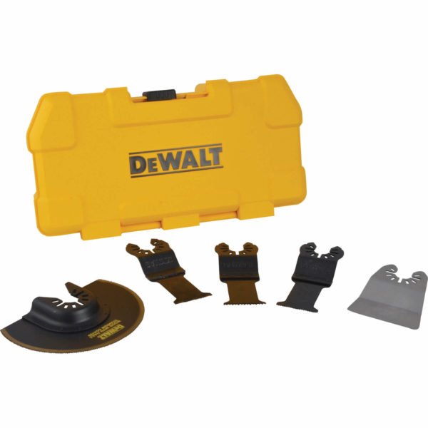 DeWalt 5 Piece Oscillating Multi Tool Blade Set