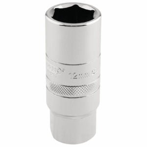 Draper 1/2" Drive Hexagon Spark Plug Socket 1/2" 12mm