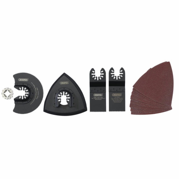 Draper 15 Piece Oscillating Multi Tool Accessory Set