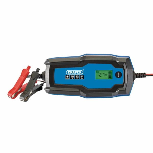 Draper 53491 Smart Charger and Battery Maintainer 6v/12v 10A 6v or 12v
