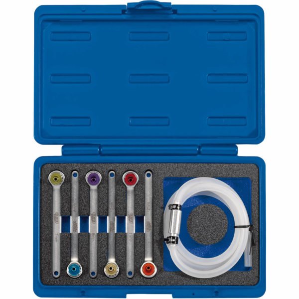 Draper 7 Piece Universal Clutch and Brake Bleeding Kit