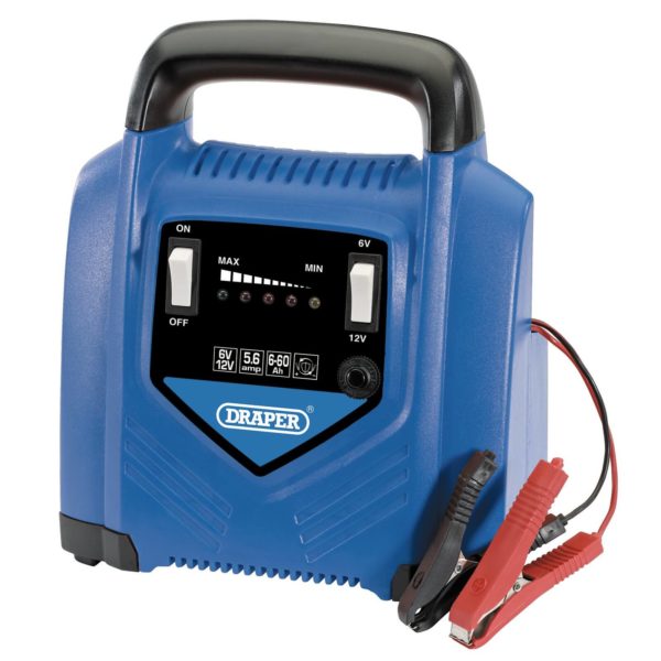 Draper BCP5A Automotive Battery Charger 6v or 12v