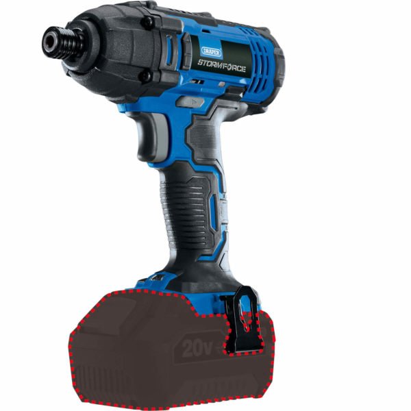 Draper CID20SF Storm Force 20V Cordless Impact Driver No Batteries No Charger No Case