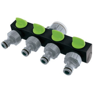 Draper Draper 1/2" 4 Way Tap Outlet