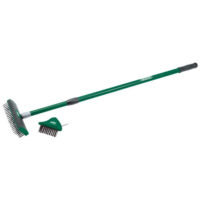 Draper Draper Paving Brush Set with Twin Heads and Telescopic Handle