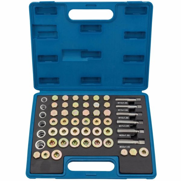 Draper Expert 120 Piece Oil Sump Plug Repair Kit