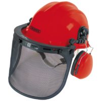 Draper Forestry Helmet Mesh Visor and Ear Defenders