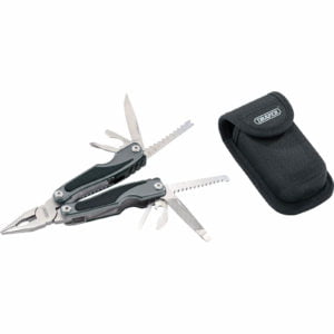 Draper PMT9 Pocket Multi Tool Pliers Grey