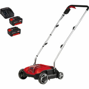 Einhell GE-SC 18/28 Li 18v Cordless Brushless Lawn Scarifier 280mm 2 x 4ah Li-ion Charger