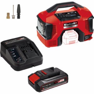 Einhell PRESSITO 18v Cordless Hybrid Compressor Air Pump 1 x 2.5ah Li-ion Charger No Case