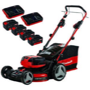 Einhell Power X-Change Einhell Power X-Change GE-CM 36/47 S HW Li 47cm Lawnmower Self Propelled 36V with 4 x 18V 4Ah Batteries