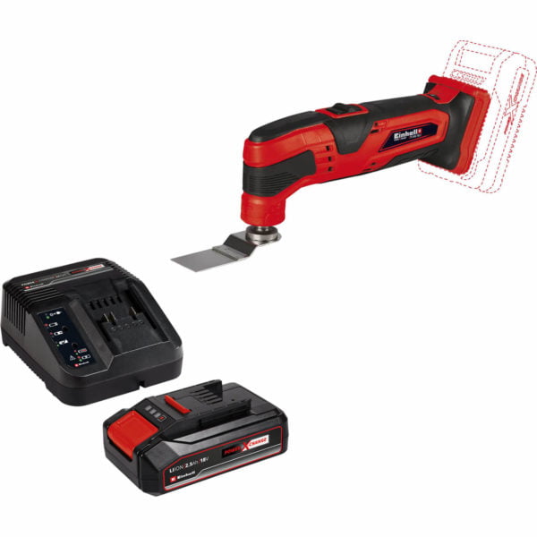 Einhell TC-MG 18 Li 18v Oscillating Multi Tool 1 x 2.5ah Li-ion Charger No Case