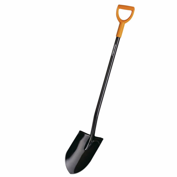 Fiskars Solid Pointed Spade 1.17m