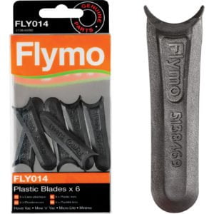 Flymo FLY014 Genuine Blades for Microlite, Minimo, Hover Vac and Mow n Vac Hover Mowers Pack of 6