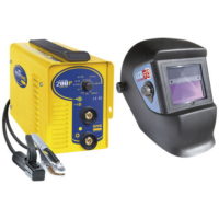 GYS GYS GYSMI 200 P Inverter MMA & LCD Techno 9/13 Helmet Bundle