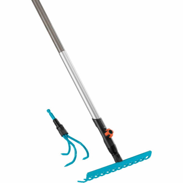 Gardena COMBISYSTEM Soil Rake and Grubber Set 1.3m