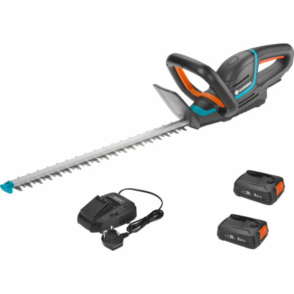 Gardena ComfortCut P4A 18v Cordless Hedge Trimmer 500mm 2 x 2.5ah Li-ion Charger