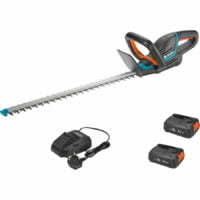 Gardena ComfortCut P4A 18v Cordless Hedge Trimmer 600mm 2 x 2.5ah Li-ion Charger