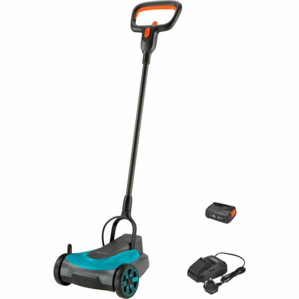 Gardena HandyMower P4A 18v Cordless Rotary Lawnmower 220mm 1 x 2.5ah Li-ion Charger