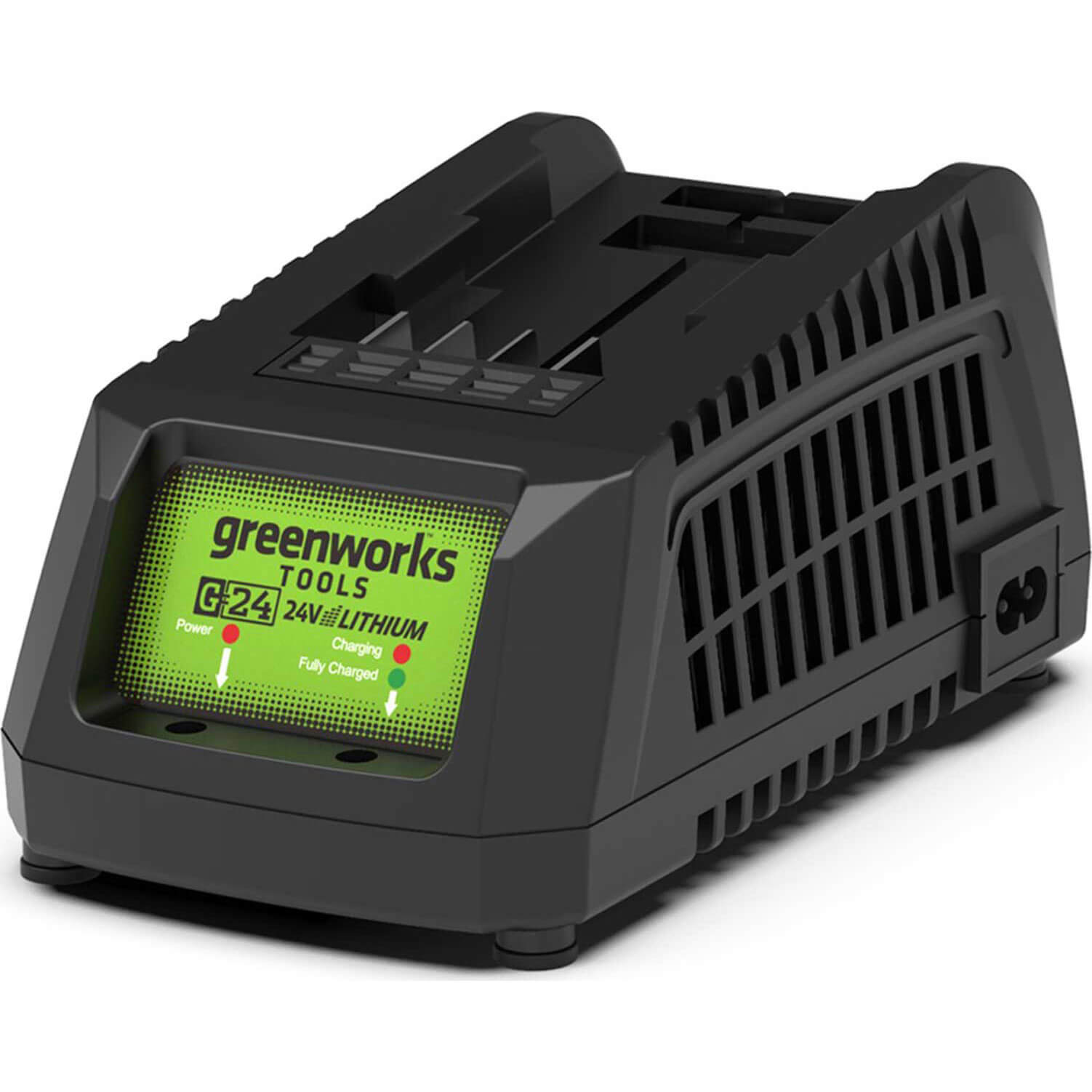 Greenworks 24v Cordless 2A Li-ion Battery Charger 240v - Garden ...