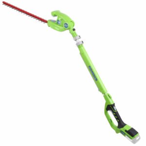 Greenworks G24PH51 24v Cordless Long Hedge Trimmer 510mm No Batteries No Charger