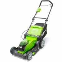 Greenworks G40LM41 40v Cordless Rotary Lawnmower 400mm No Batteries No Charger