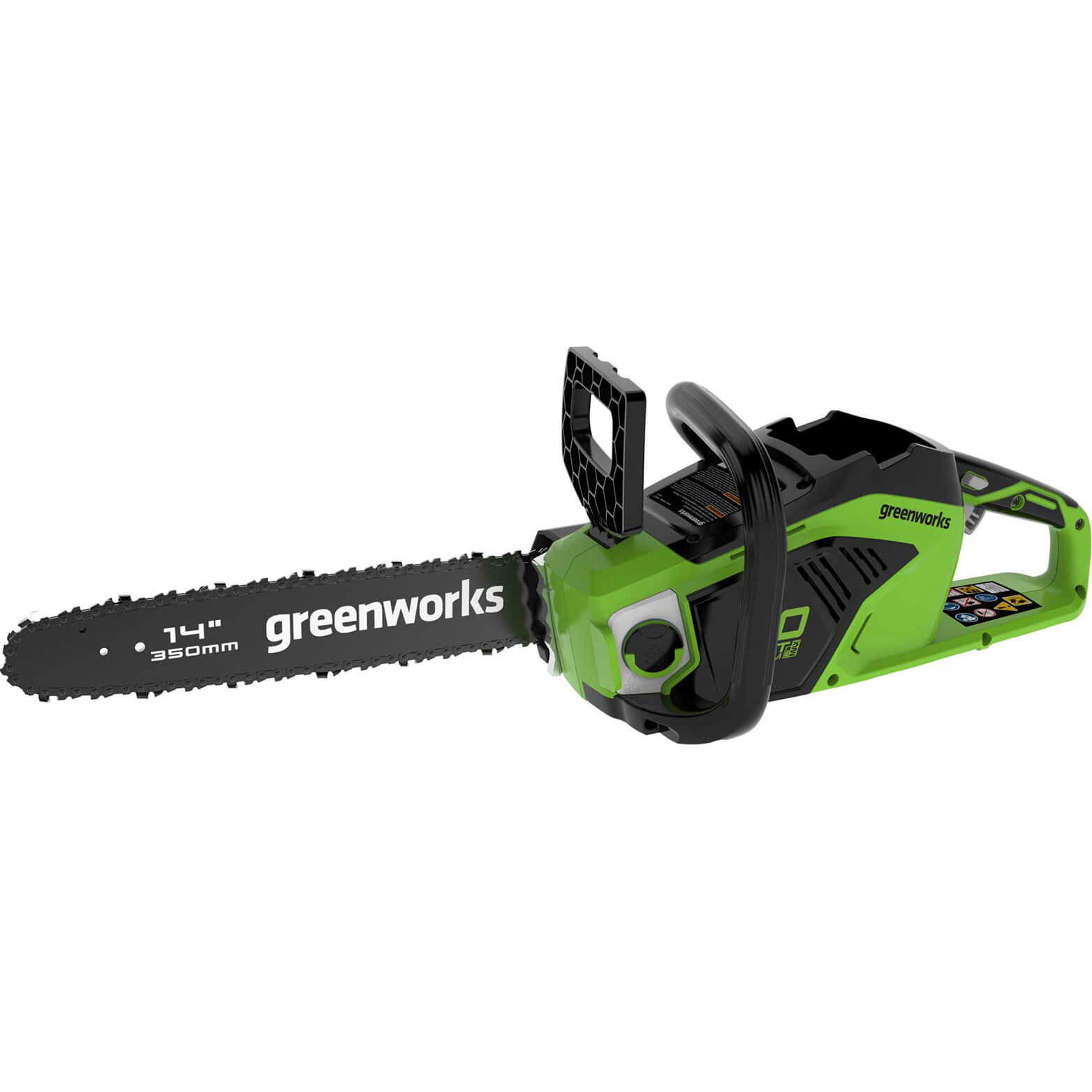 Greenworks GD40CS15 40v Cordless Brushless Chainsaw 350mm No Batteries No Charger